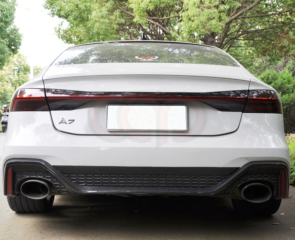 2019-2024 C8 Audi A7/S7 CAP Rear Bumper & Diffuser Kit | RS C8 RS7 Rear Bumper & Diffuser Kit