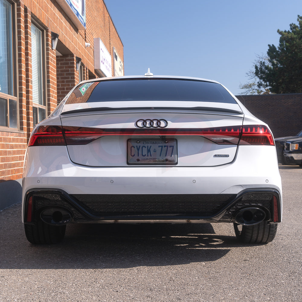 2019-2024 C8 Audi A7/S7 CAP Rear Bumper & Diffuser Kit | RS C8 RS7 Rear Bumper & Diffuser Kit