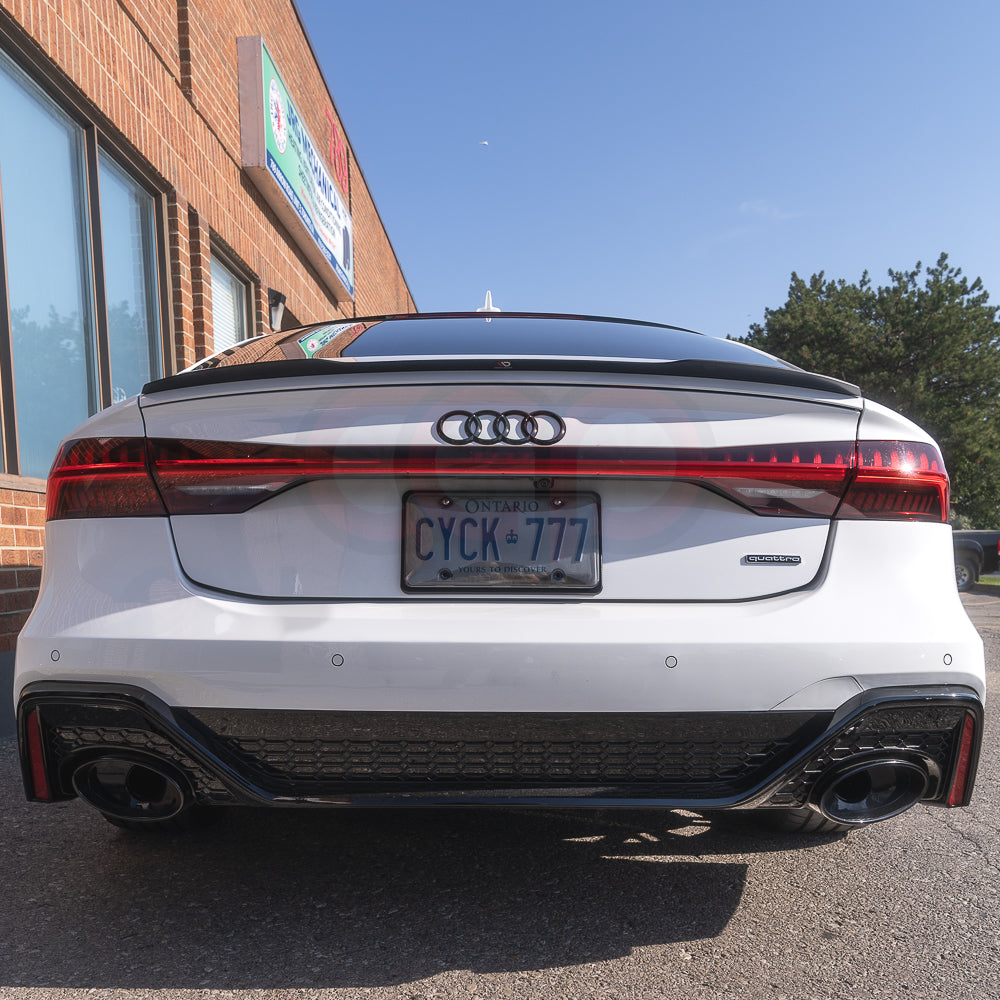 2019-2024 C8 Audi A7/S7 CAP Rear Bumper & Diffuser Kit | RS C8 RS7 Rear Bumper & Diffuser Kit
