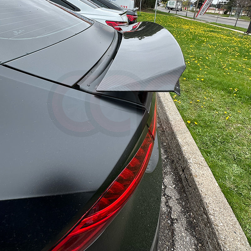 2019-2024 C8 Audi A7/S7/RS7 - Dry Carbon Fiber Active Spoiler Replacement - V1
