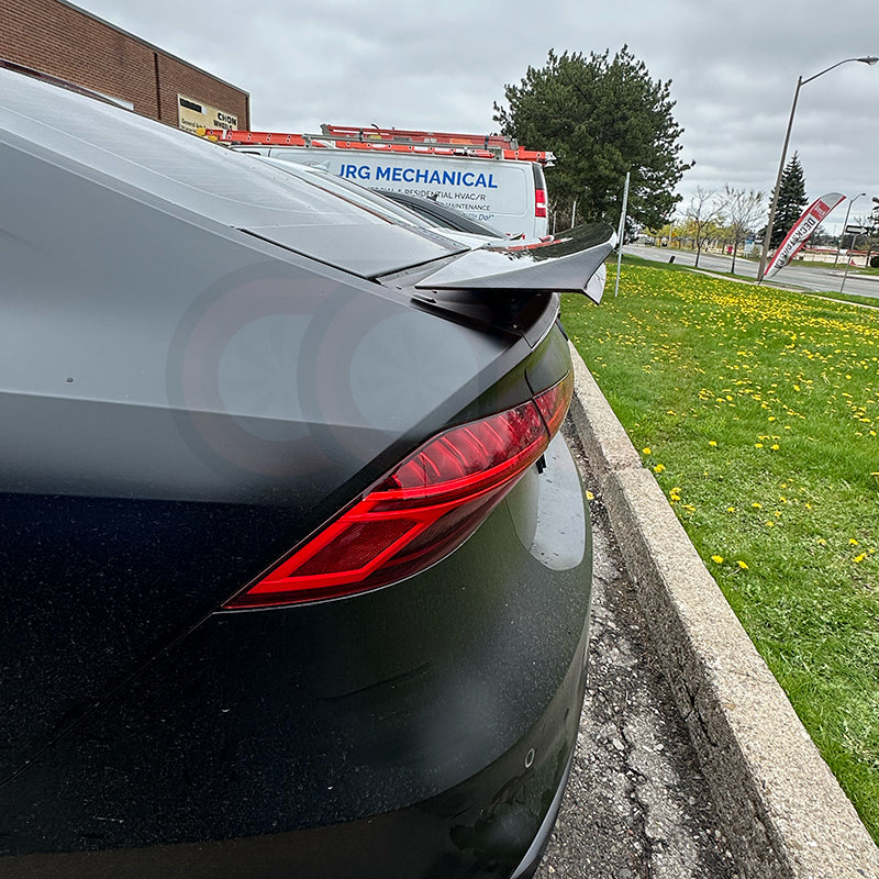 2019-2024 C8 Audi A7/S7/RS7 - Dry Carbon Fiber Active Spoiler Replacement - V1