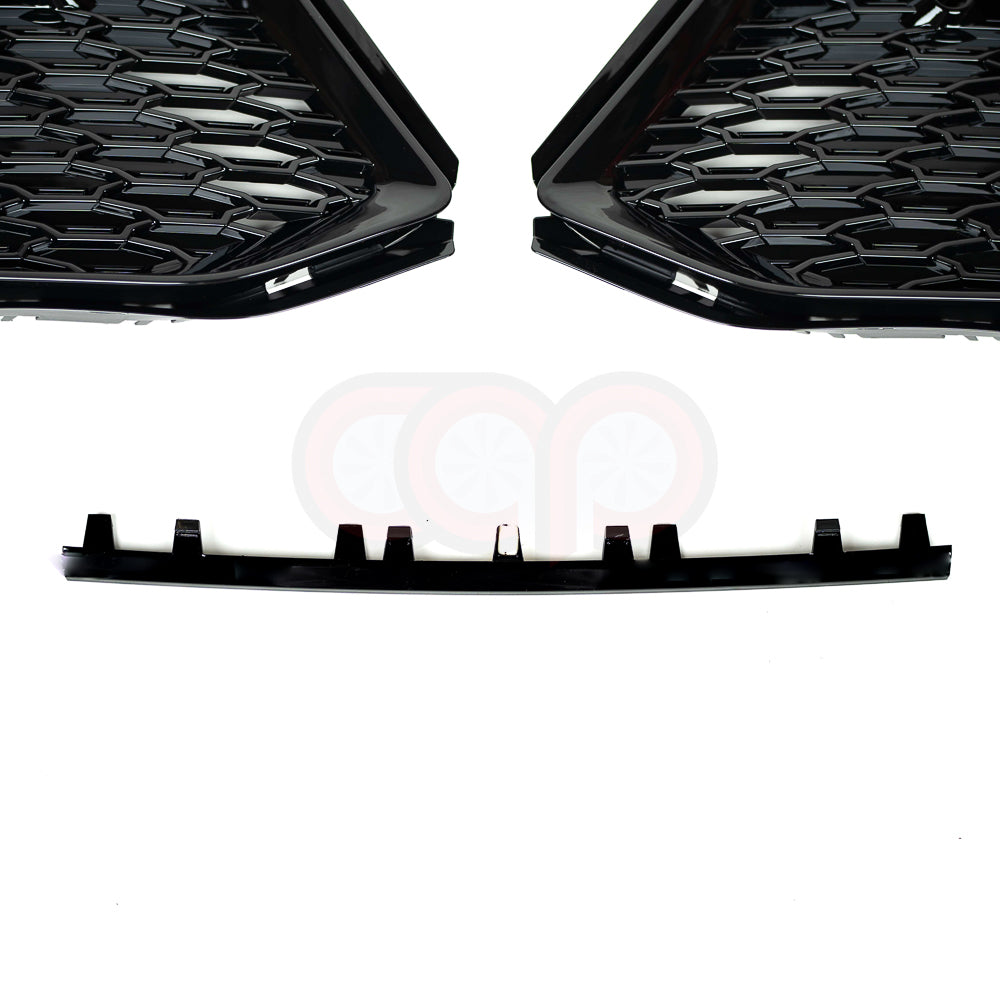 2019-2025 Audi RSQ3 Honeycomb Fog Grilles | F3 Audi Q3