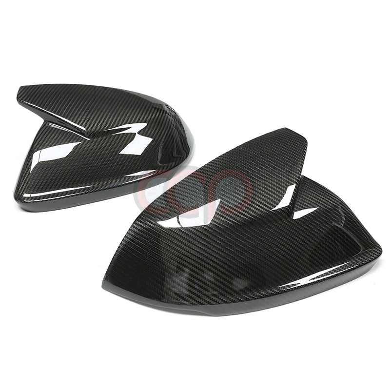 2019-2023 4M B9 Audi Q8/SQ8 - CAP Dry Carbon Fiber Mirror Covers (Pair) - V2
