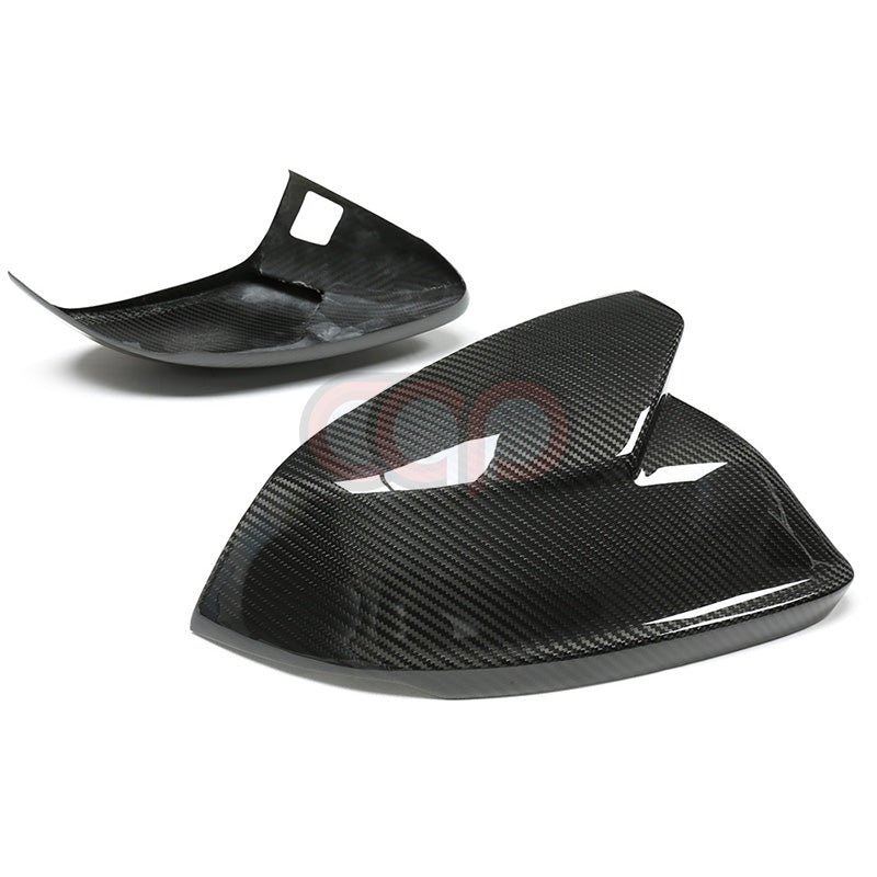 2019-2023 4M B9 Audi Q8/SQ8 - CAP Dry Carbon Fiber Mirror Covers (Pair) - V2