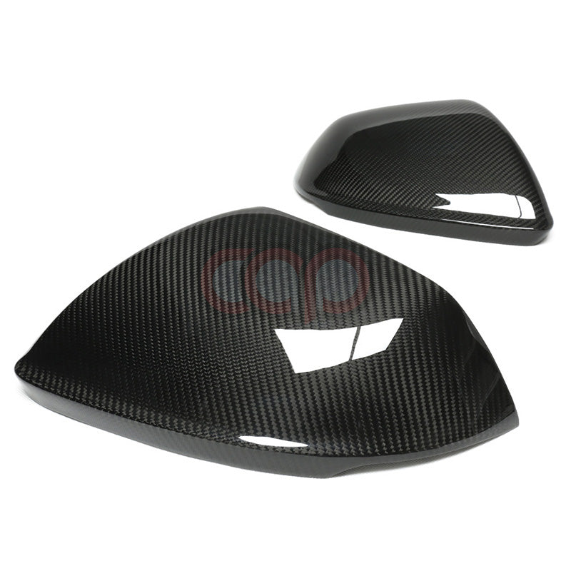 2019-2023 4M B9 Audi Q8/SQ8 - CAP Dry Carbon Fiber Mirror Covers (Pair)