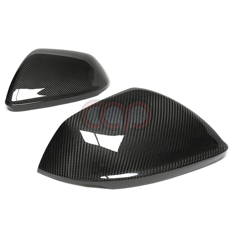 2019-2023 4M B9 Audi Q8/SQ8 - CAP Dry Carbon Fiber Mirror Covers (Pair)