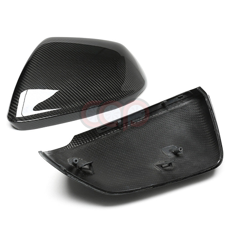 2019-2023 4M B9 Audi Q8/SQ8 - CAP Dry Carbon Fiber Mirror Covers (Pair)