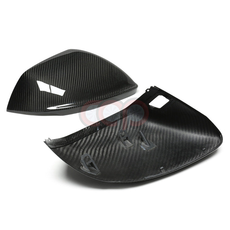 2019-2023 4M B9 Audi Q8/SQ8 - CAP Dry Carbon Fiber Mirror Covers (Pair)