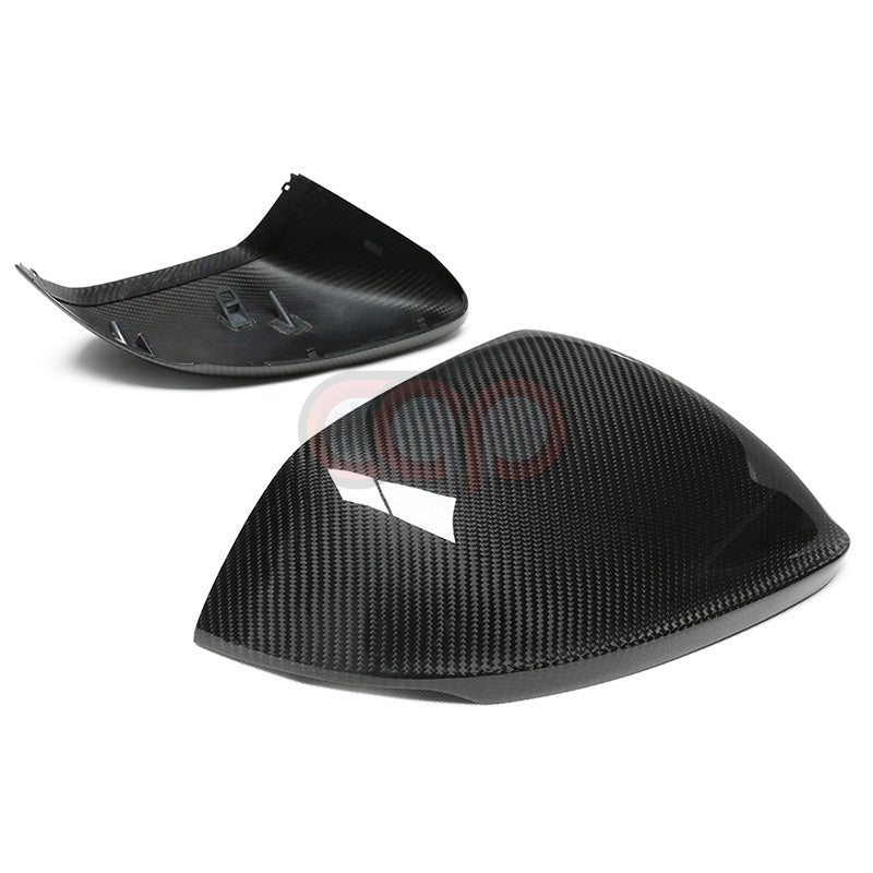 2019-2023 4M B9 Audi Q8/SQ8 - CAP Dry Carbon Fiber Mirror Covers (Pair)