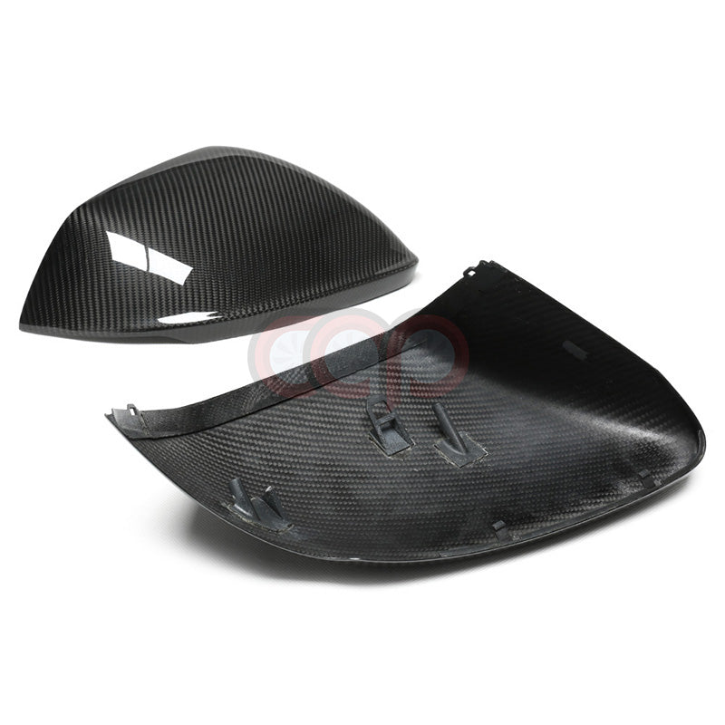 2019-2023 4M B9 Audi Q8/SQ8 - CAP Dry Carbon Fiber Mirror Covers (Pair)