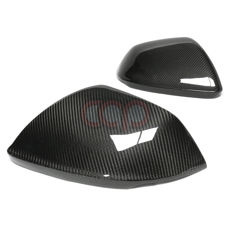 2019-2023 4M B9 Audi Q8/SQ8 - CAP Dry Carbon Fiber Mirror Covers (Pair)