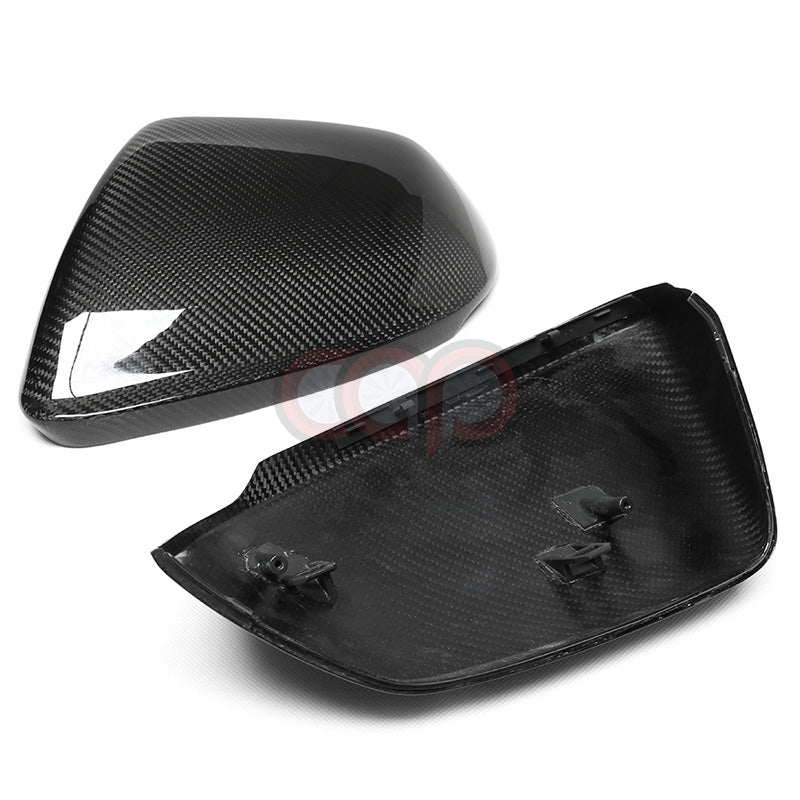 2019-2023 4M B9 Audi Q8/SQ8 - CAP Dry Carbon Fiber Mirror Covers (Pair)