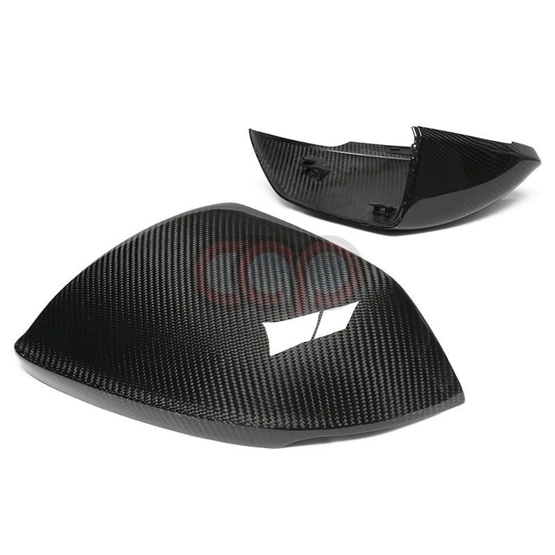 2019-2023 4M B9 Audi Q8/SQ8 - CAP Dry Carbon Fiber Mirror Covers (Pair) Without Side Assist