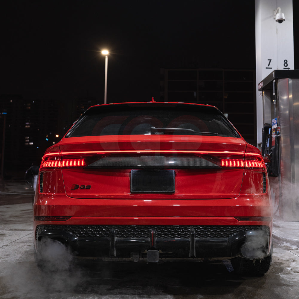 2019–2023 Audi Q8/SQ8/RSQ8 4M CAP Facelift Kit | 2024+ RSQ8 Style Rear Bumper