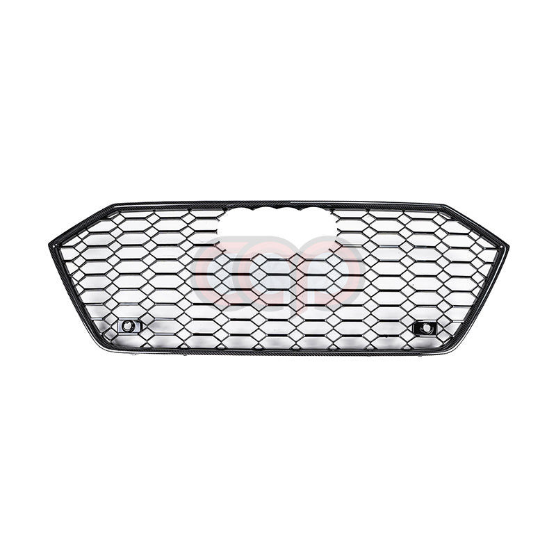 2019-2023 Audi RS7 Honeycomb Grille | C8 Audi A7/S7 | Real Carbon Fiber