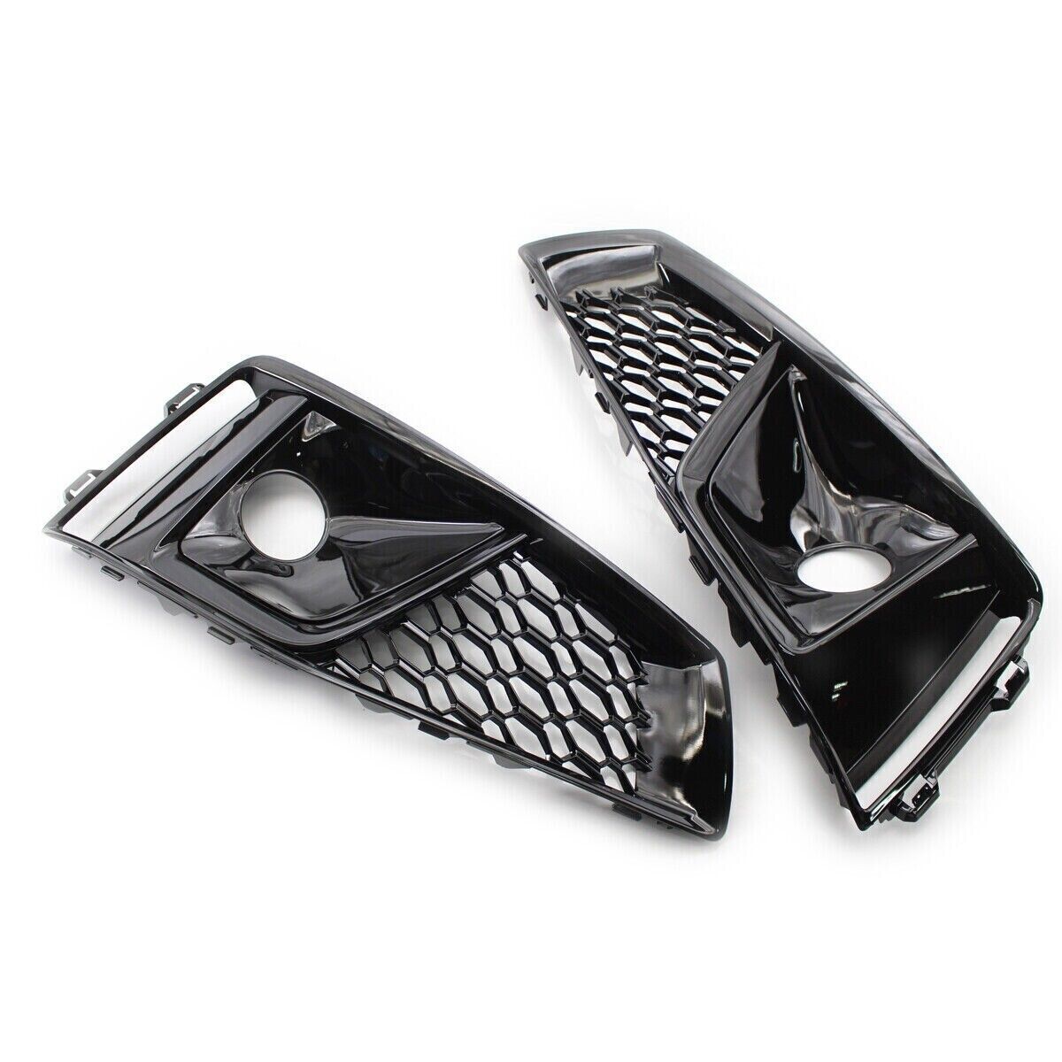 2019 Audi RS4 RS Honeycomb Fog Grilles | 2019 B9 Audi A4 S-Line/S4