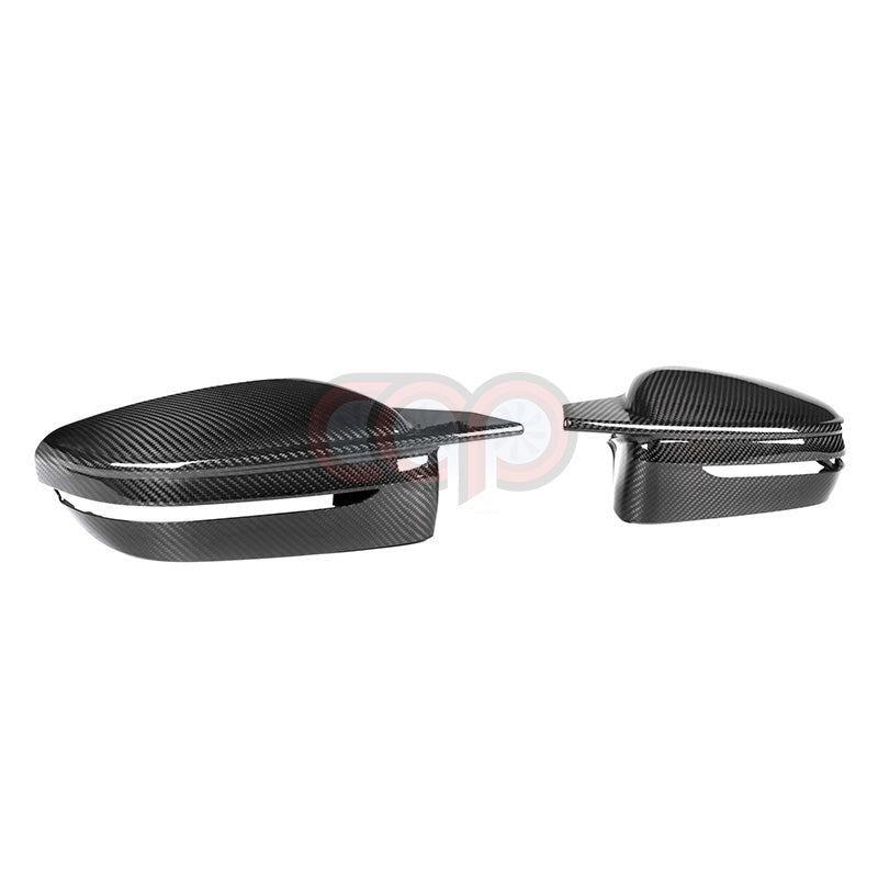 2019+ BMW G20 3 Series, G22 4 Series, G42 2 Series - Dry Carbon Fiber Mirror Covers (Pair)