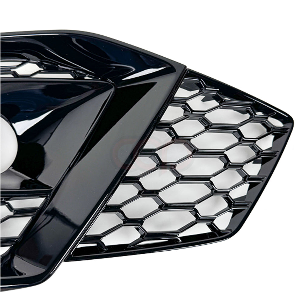 2020-2025 Audi RS5 Honeycomb Fog Grilles | B9.5 Audi A5 S-Line/S5