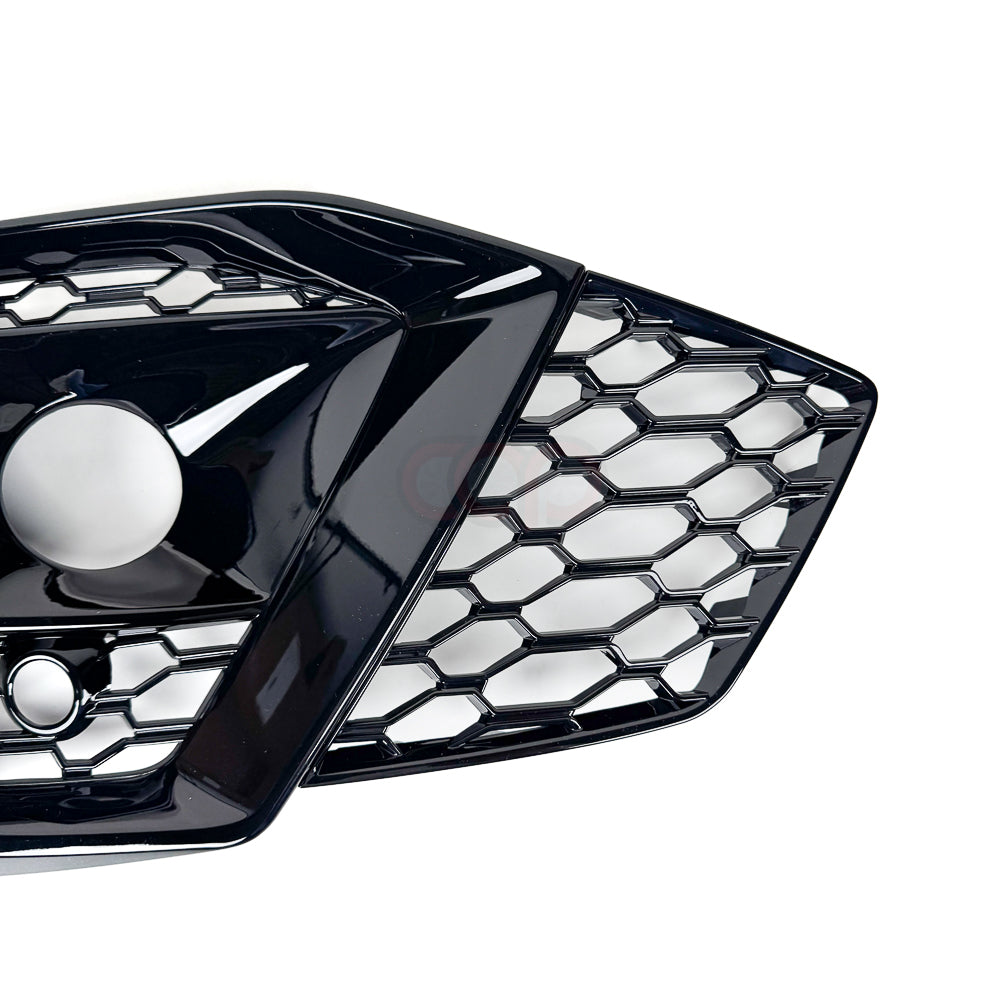 2020-2025 Audi RS5 Honeycomb Fog Grilles | B9.5 Audi A5 S-Line/S5
