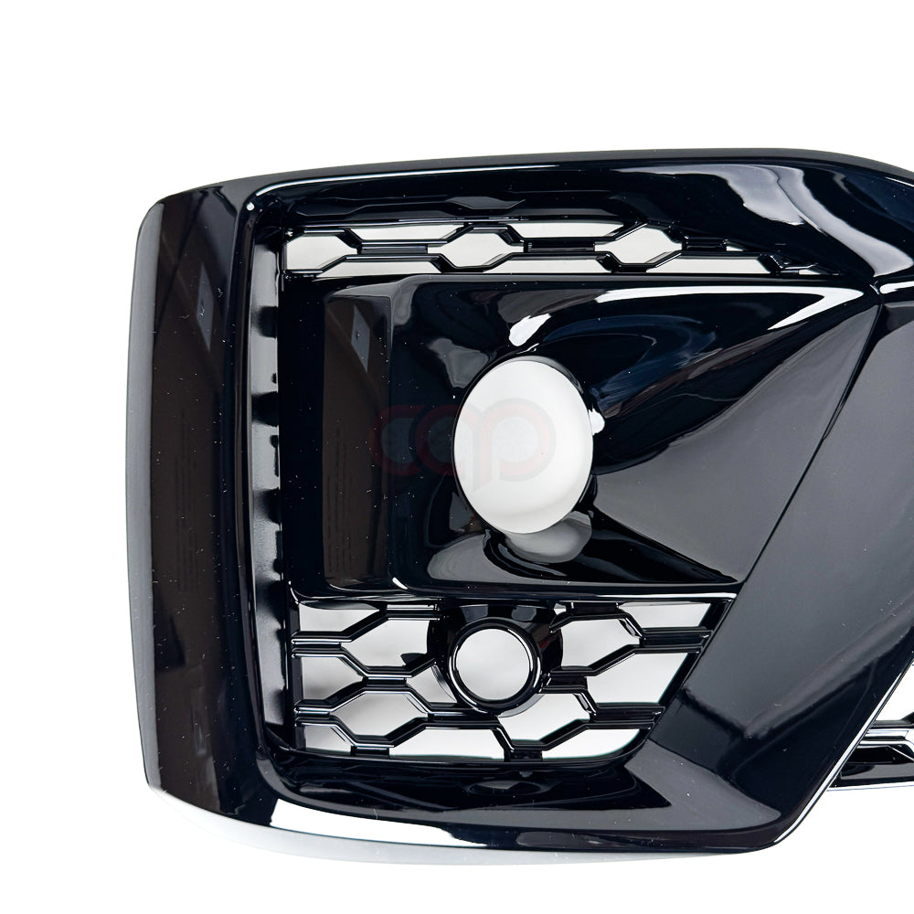 2020-2025 Audi RS5 Honeycomb Fog Grilles | B9.5 Audi A5 S-Line/S5