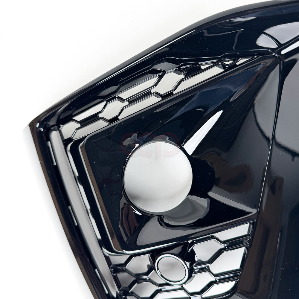 2020-2025 Audi RS5 Honeycomb Fog Grilles | B9.5 Audi A5 S-Line/S5