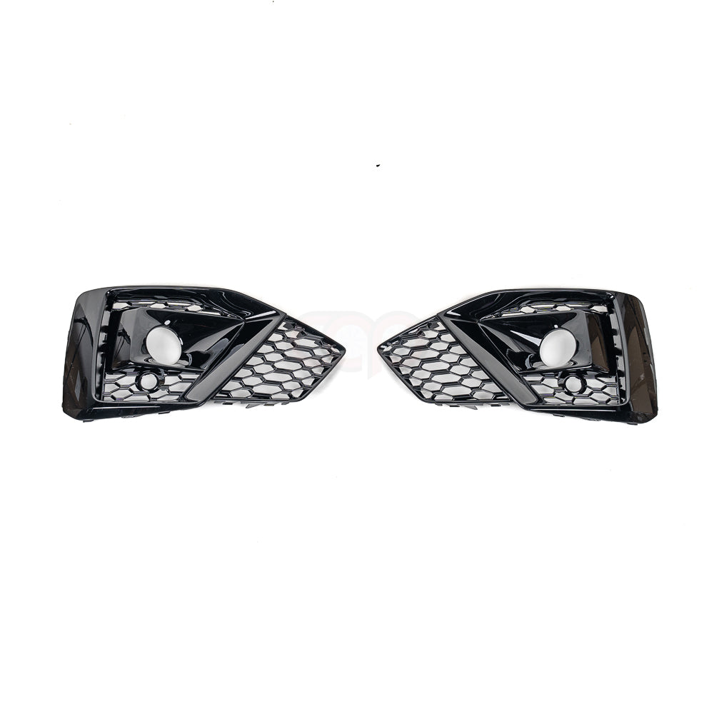 2020-2025 Audi RS5 Honeycomb Fog Grilles | B9.5 Audi A5 S-Line/S5