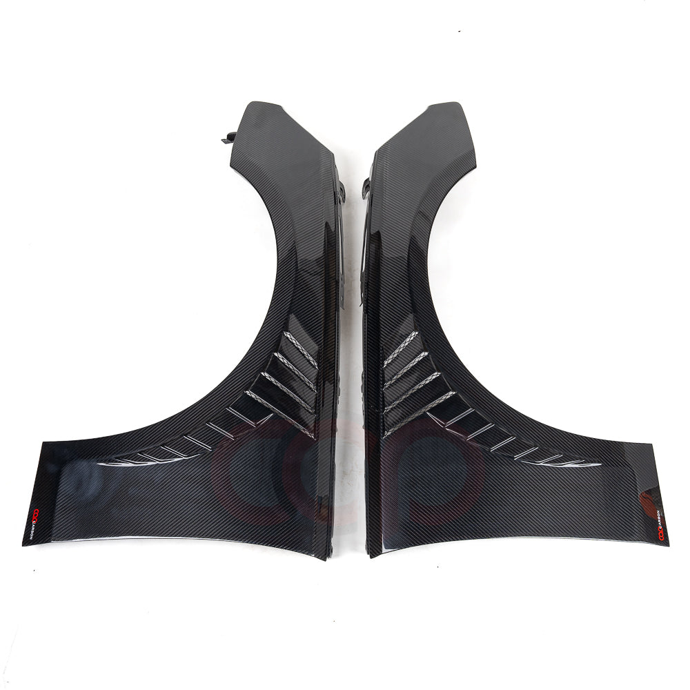 2020-2025 B9.5 AUDI A4/S4 CAP Dry Carbon Fiber Fenders (Pair)