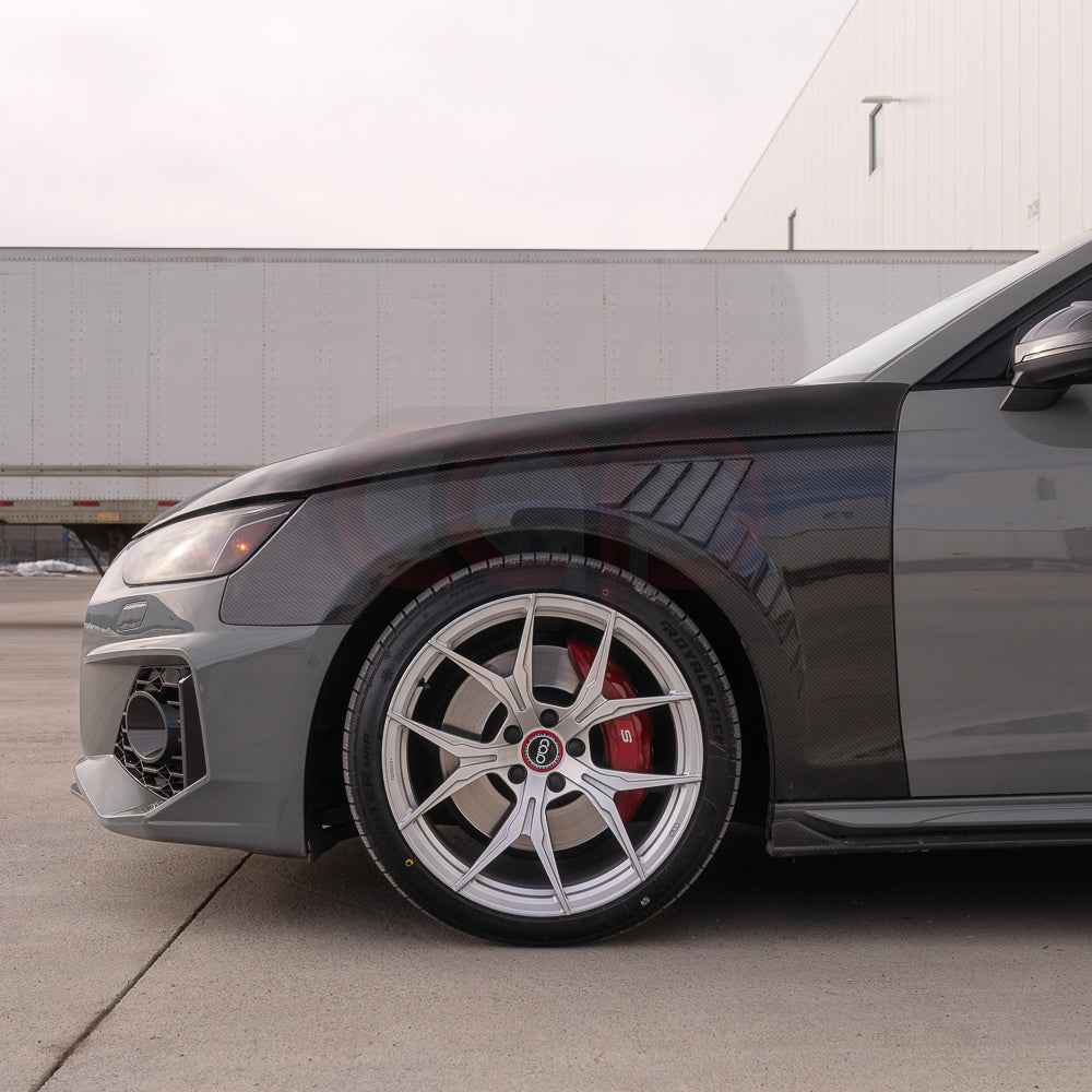2020-2025 B9.5 AUDI A4/S4 CAP Dry Carbon Fiber Fenders (Pair)