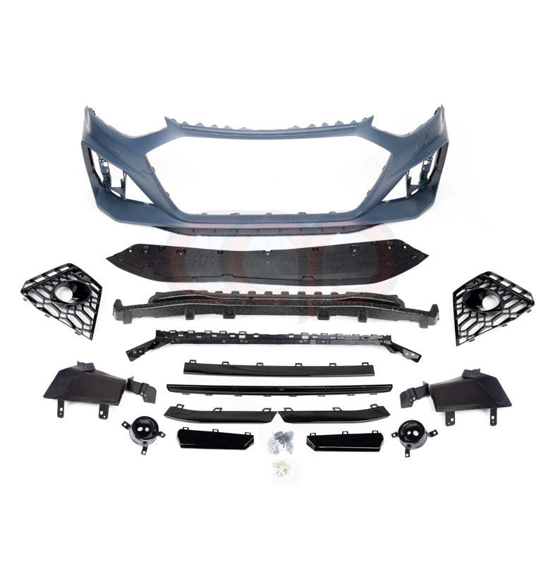 2020-2025 B9.5 Audi A4/S4 CAP Front Bumper | B9.5 Audi RS4 Bumper - V1