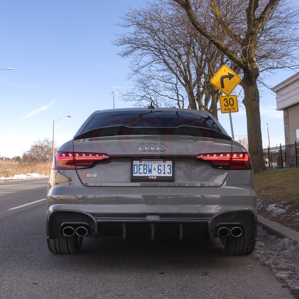 2020-2025 B9.5 Audi S4 - CAP Carbon Fiber Diffuser - V3