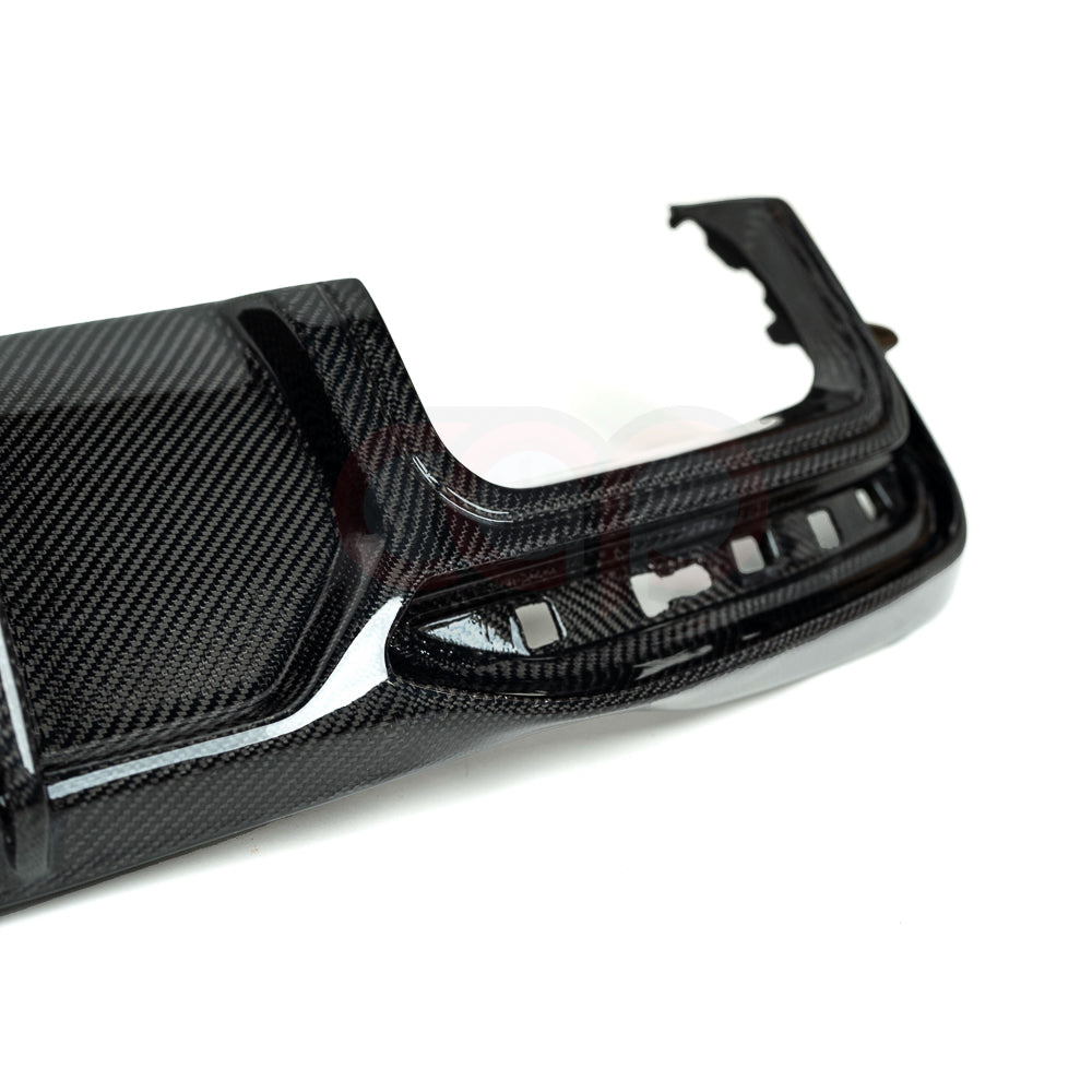 2020-2025 B9.5 Audi S4 - CAP Carbon Fiber Diffuser - Vertical LED V2