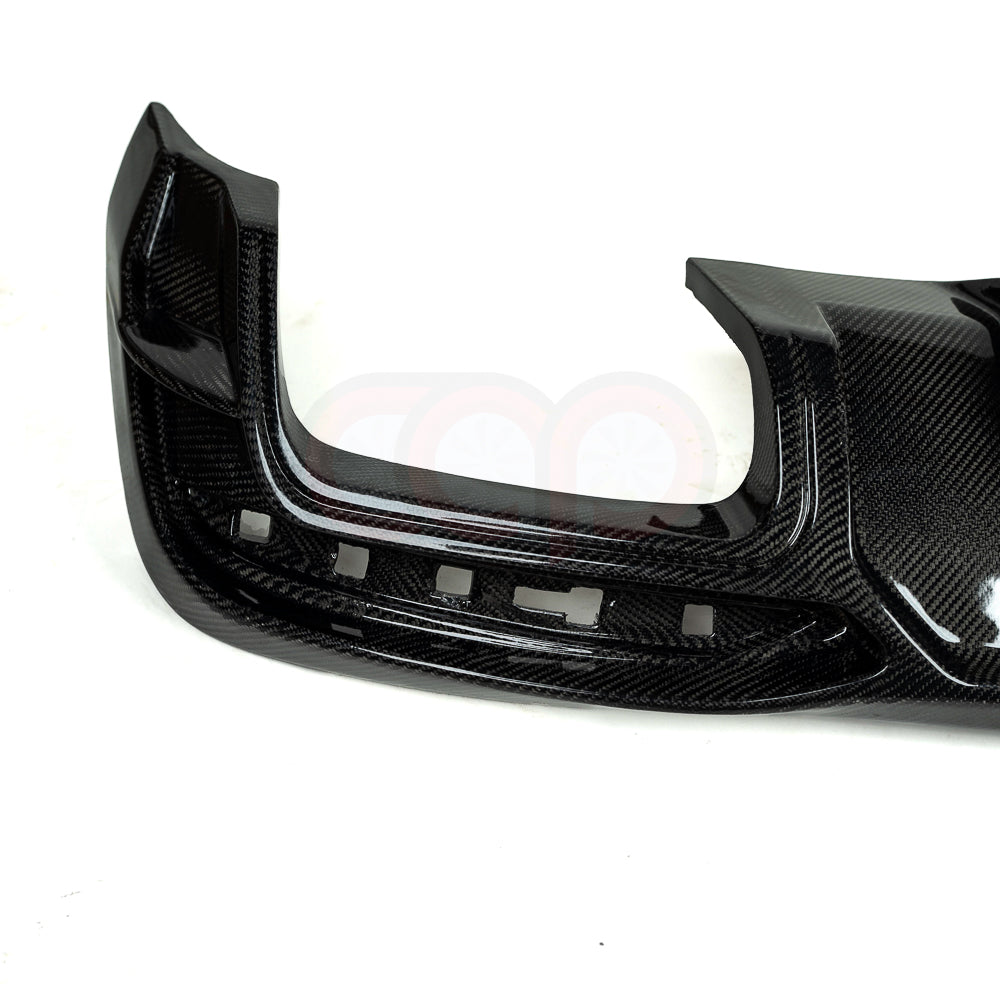 2020-2025 B9.5 Audi S4 - CAP Carbon Fiber Diffuser - Vertical LED V2