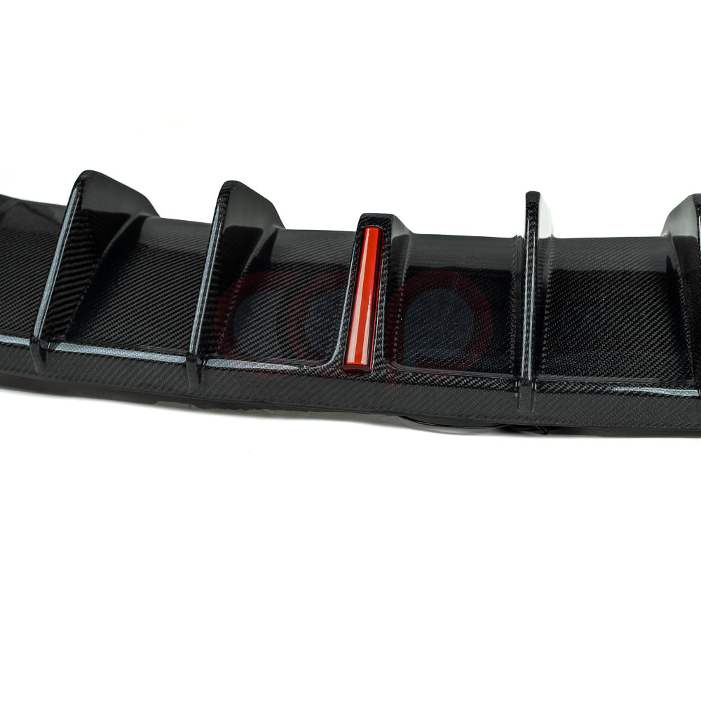 2020-2025 B9.5 Audi S4 - CAP Carbon Fiber Diffuser - Vertical LED V2