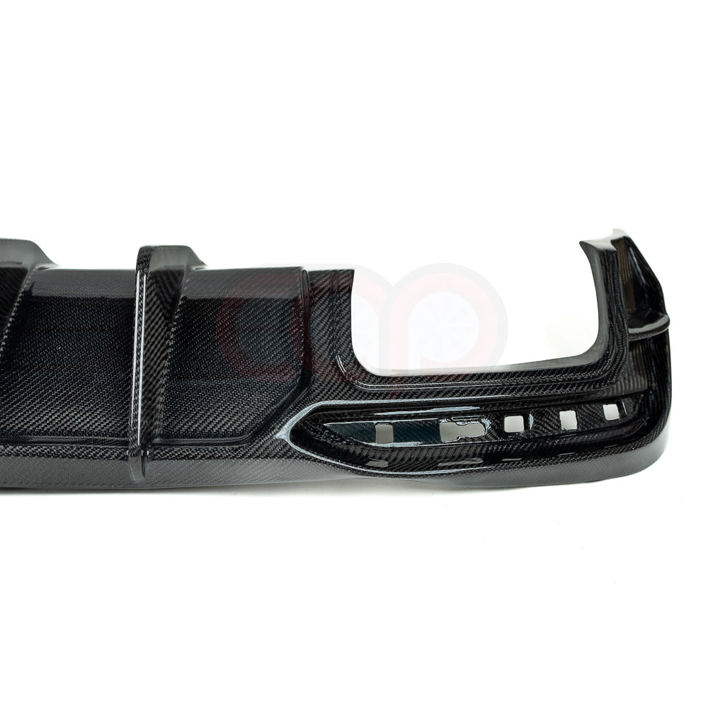 2020-2025 B9.5 Audi S4 - CAP Carbon Fiber Diffuser - Vertical LED V2