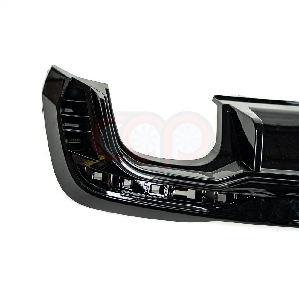 2020-2025 B9.5 Audi S4 - CAP Gloss Black RS Style Rear Diffuser with Exhaust Tips