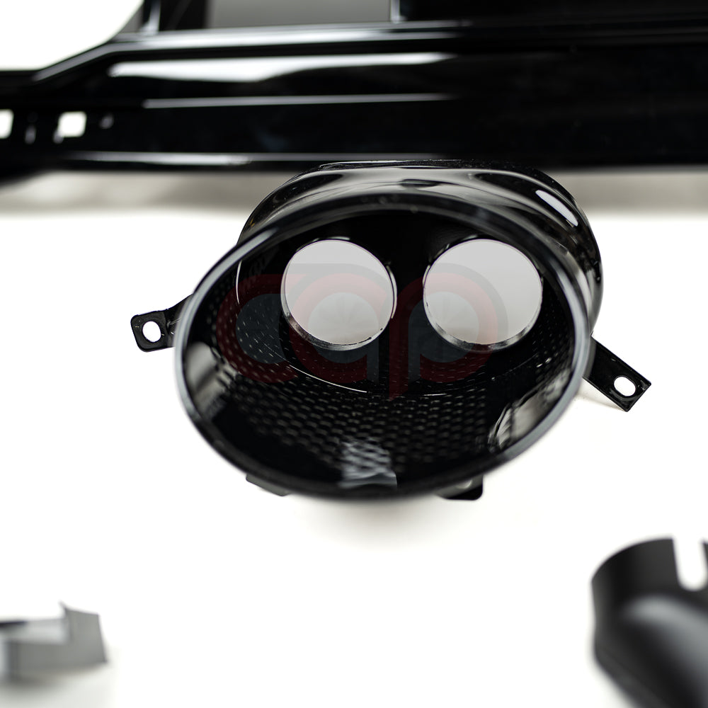 2020-2025 B9.5 Audi S4 - CAP Gloss Black RS Style Rear Diffuser with Exhaust Tips