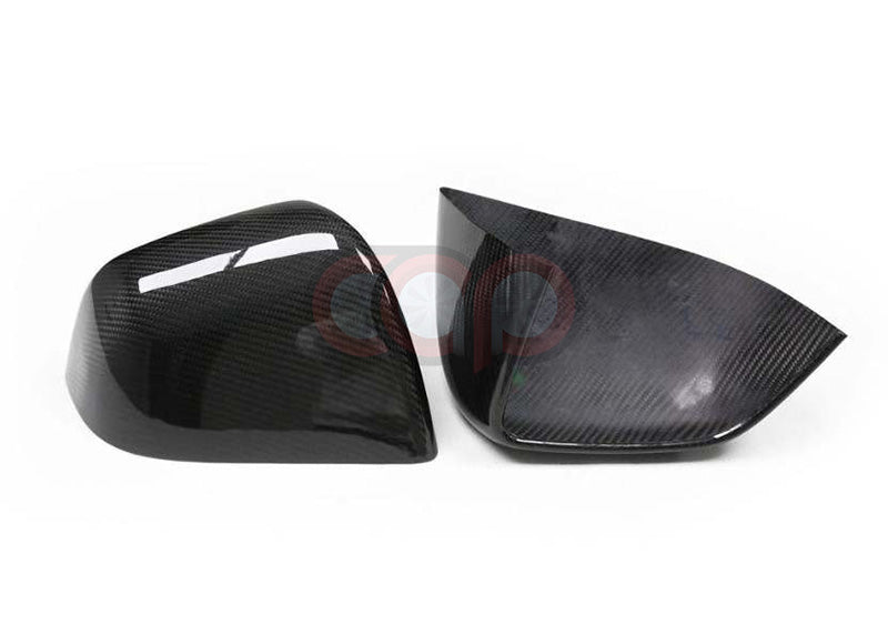 2020-2023 Tesla Model Y - Carbon Fiber Mirror Covers (Pair) Stick-On-OEM
