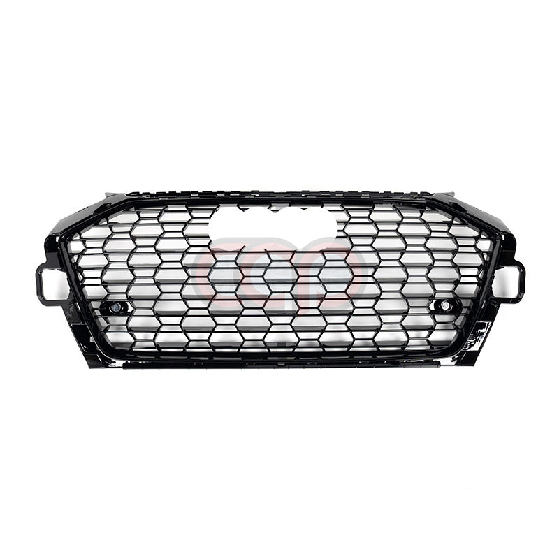 2020-2025 Audi RS4 Honeycomb Grille | B9.5 Audi A4/S4 V2 Black Frame Black Honeycomb Mesh A4 S-Line or S4