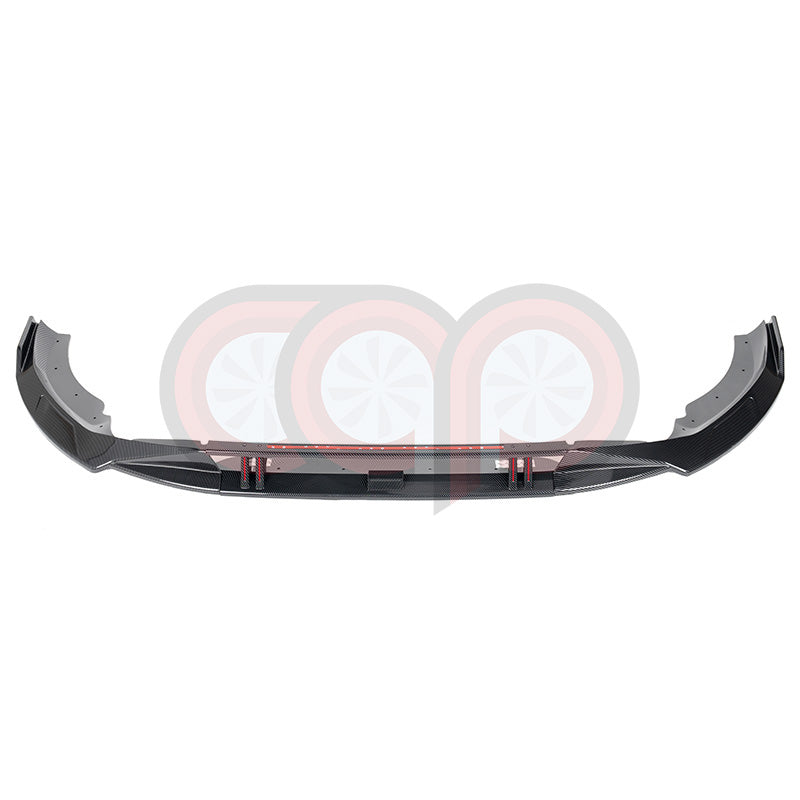 2020-2025 B9.5 Audi A4 S-Line/S4 - CAP Front Lip - V1 Hydrodipped Carbon