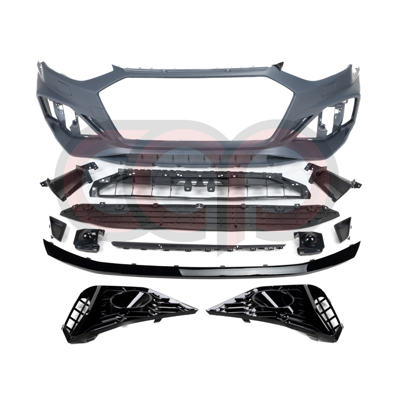 2020-2025 B9.5 Audi A4/S4 CAP Front Bumper | B9.5 Audi RS4 Bumper - V2