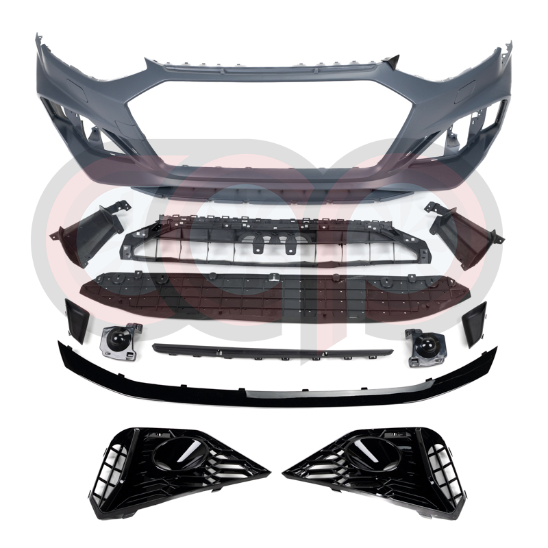 2020-2025 B9.5 Audi A4/S4 CAP Front Bumper | B9.5 Audi RS4 Bumper - V2