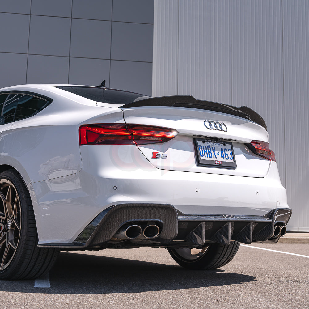 2020-2024 B9.5 Audi A5 S-Line/S5 - CAP Carbon Fiber Diffuser - V1