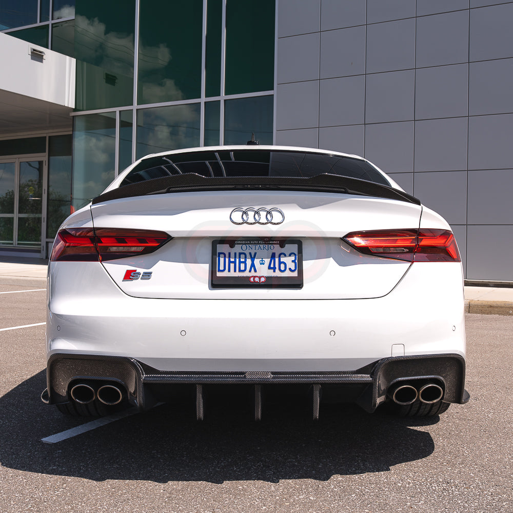 2020-2024 B9.5 Audi A5 S-Line/S5 - CAP Carbon Fiber Diffuser - V1