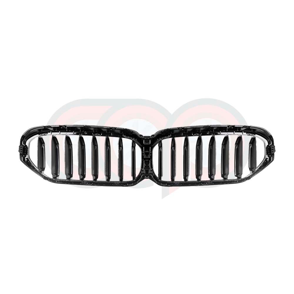 2021-2023 BMW G30 5 Series LCI - Dry Carbon Fiber Single Slat Grille