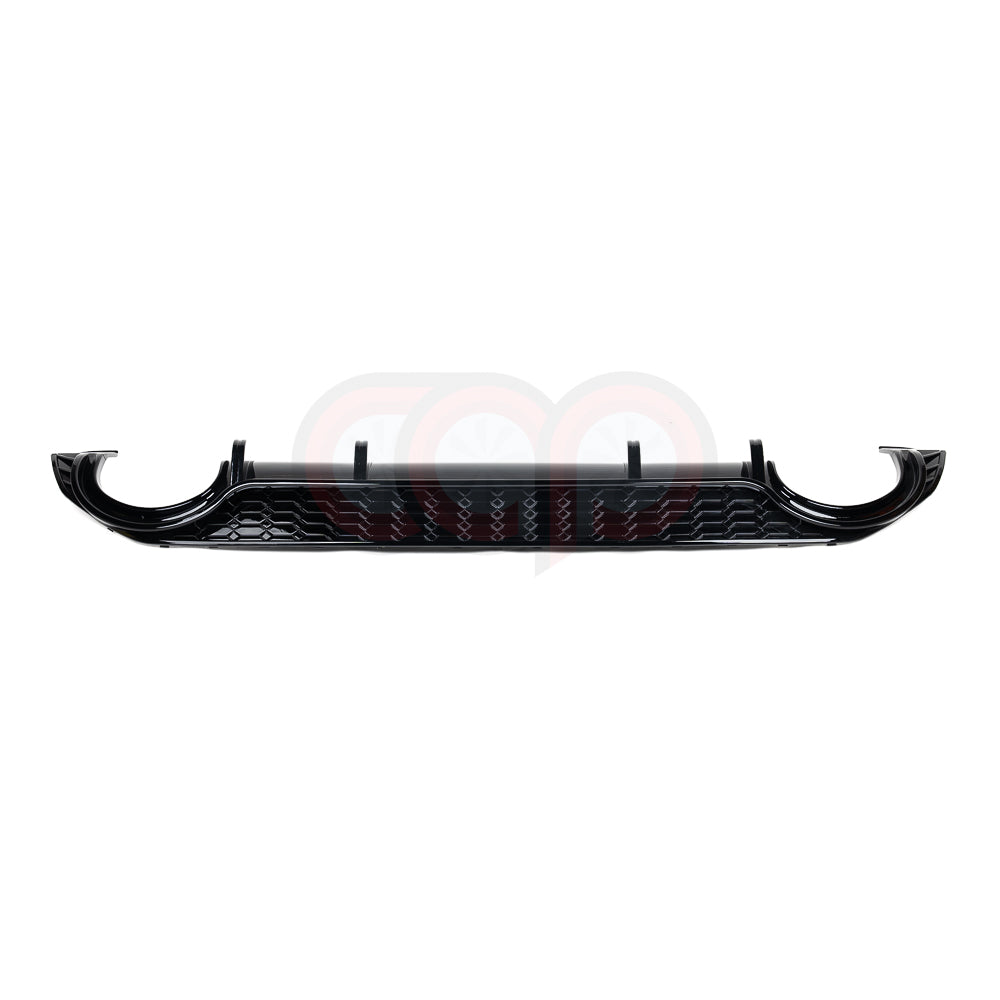 2021-2024 8Y Audi A3 S-Line/S3 - CAP Gloss Black RS3 Style Rear Diffuser with RS Exhaust Tips
