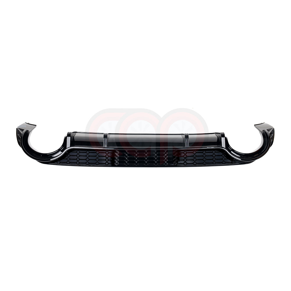 2021-2024 8Y Audi A3 S-Line/S3 - CAP Gloss Black RS3 Style Rear Diffuser with RS Exhaust Tips