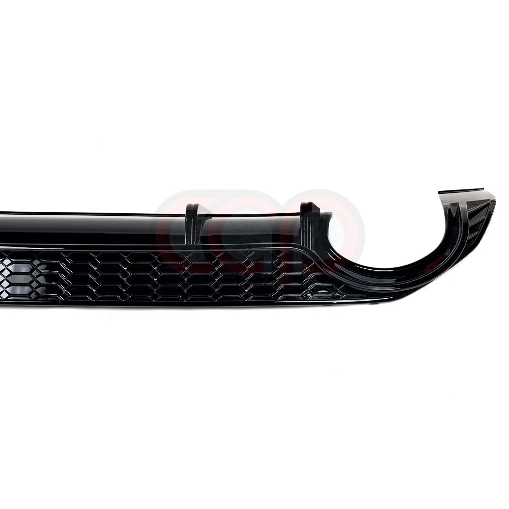 2021-2024 8Y Audi A3 S-Line/S3 - CAP Gloss Black RS3 Style Rear Diffuser with RS Exhaust Tips