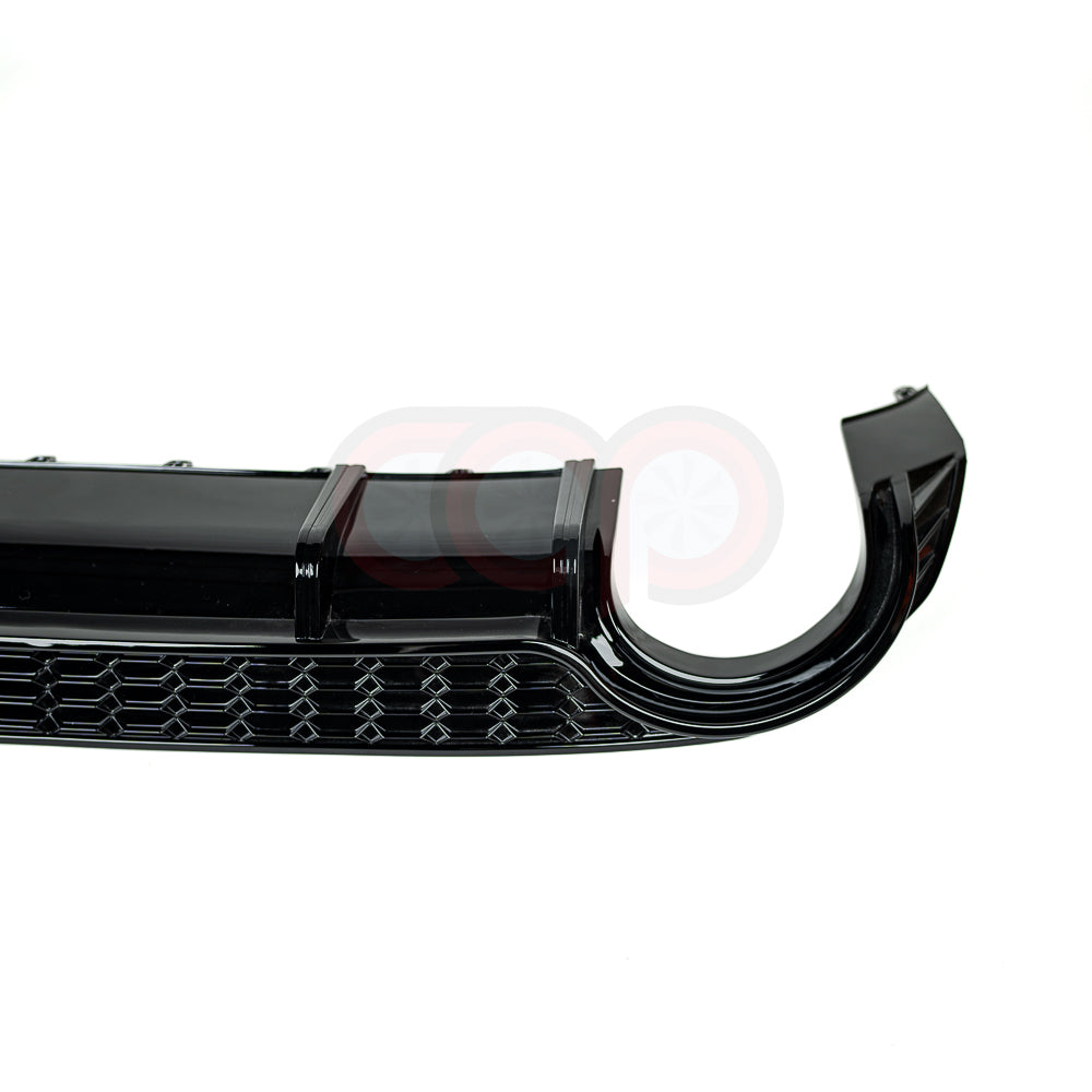2021-2024 8Y Audi A3 S-Line/S3 - CAP Gloss Black RS3 Style Rear Diffuser with RS Exhaust Tips