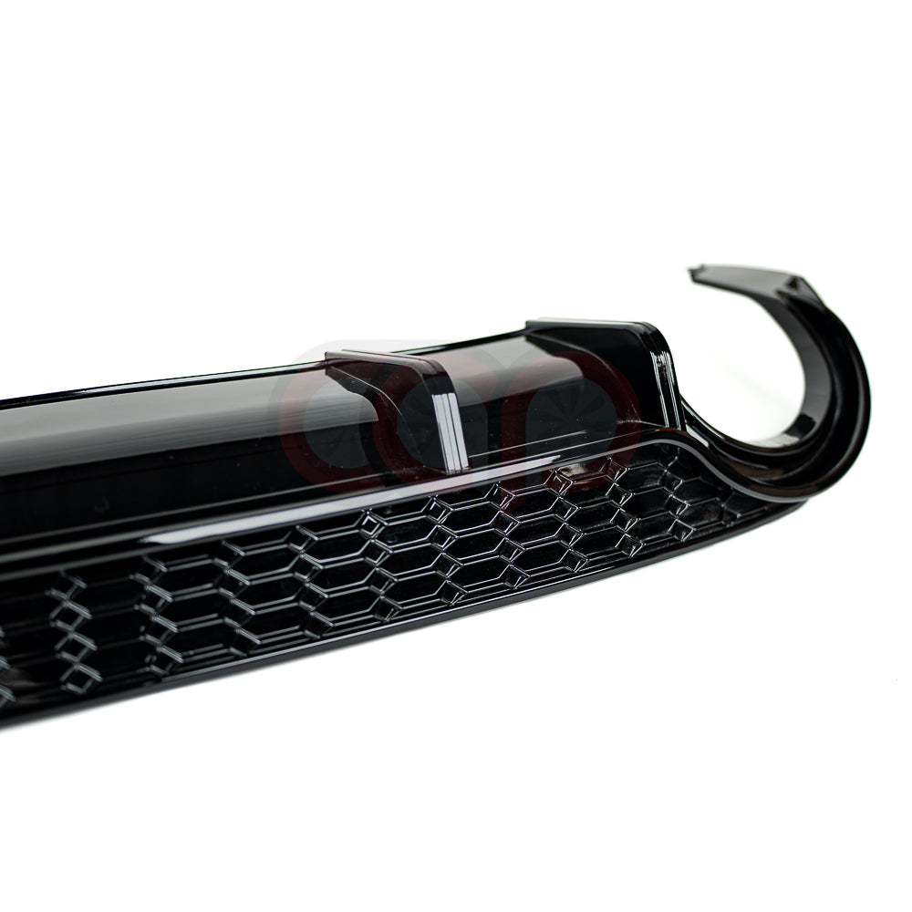 2021-2024 8Y Audi A3 S-Line/S3 - CAP Gloss Black RS3 Style Rear Diffuser with RS Exhaust Tips