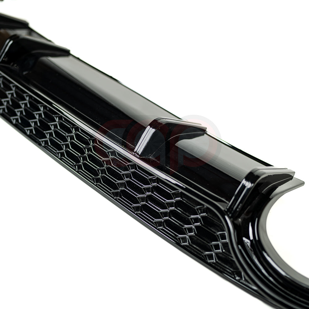 2021-2024 8Y Audi A3 S-Line/S3 - CAP Gloss Black RS3 Style Rear Diffuser with RS Exhaust Tips